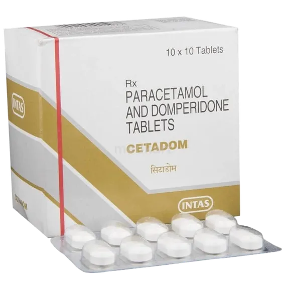 cetadom tablet 10's